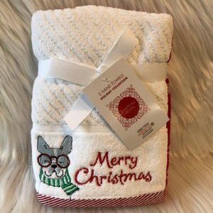 Chateau Royale Holiday Hand Towel Set